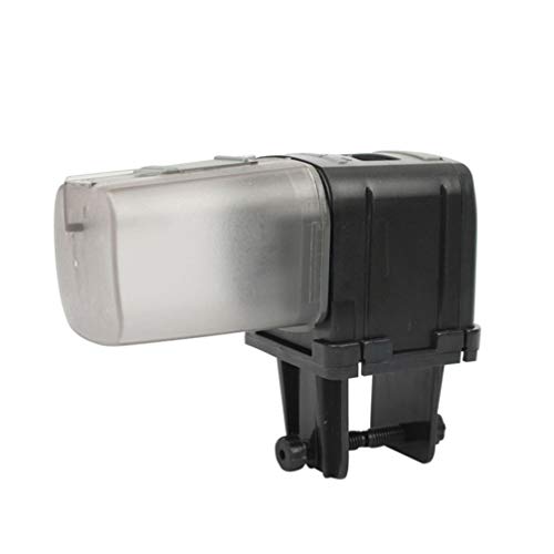 Balacoo Alimentador Automático de Tanque de Peces Alimentador de Tanque de Acuario Dispensadores de Alimentos para Peces para Accesorios de Acuarios sin Batería