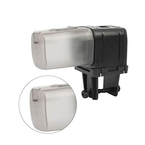 Balacoo Alimentador Automático de Tanque de Peces Alimentador de Tanque de Acuario Dispensadores de Alimentos para Peces para Accesorios de Acuarios sin Batería