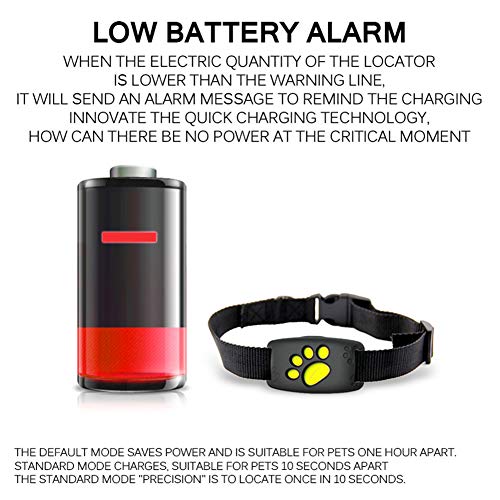 CSDY-Tiempo Real GPS AGPS Tracker para Perros Gatos De Seguimiento De Mascotas Dispositivo Localizador GPS De Seguimiento Impermeable Espera 150Mah Localizador De Mascota Collares