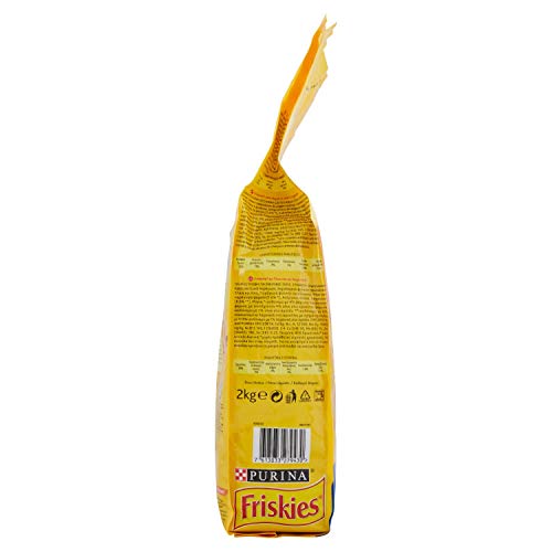 Friskies Adult pienso para el Gato, imantado con y Verduras aggiunte, 2 kg