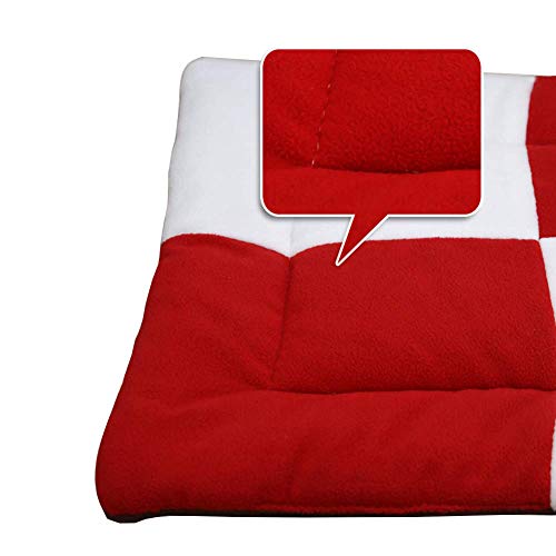 FUSHIDA - Cama para Perro, Alfombrilla Antideslizante 100% Lavable para Perros, colchones para Perros, Almohadillas de algodón para caseta