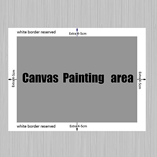 ganlanshu Pintura sin Marco nórdico Minimalista geométrico Bloque de Color Abstracto póster Arte de Pared para Dormitorio decoración Moderna para el hogarZGQ3448 60X90cm