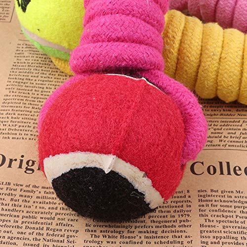 HCBDQQ Pelota para Masticar Perros Juguete Molar para Perros Pelota para Lanzar Perros Juguete para Perros Juguete para Gatos Tolerante A Los Molares