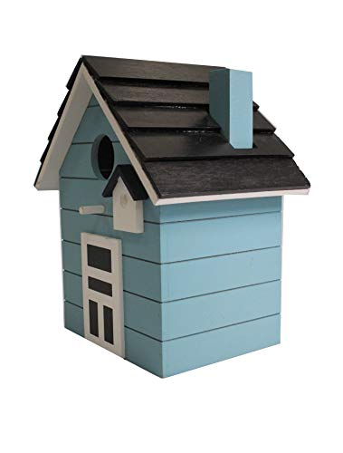 Home Collection Hogar Accesorios Decoración Nido Casa para Pájaros 20 cm Turquesa