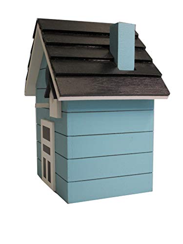 Home Collection Hogar Accesorios Decoración Nido Casa para Pájaros 20 cm Turquesa