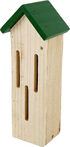 Home Collection Hogar Muebles Accesorios Decoración Jardín Casa Rural Nido Caja para Insectos Mariposas Mariquitas 11 x 9 x 30 cm