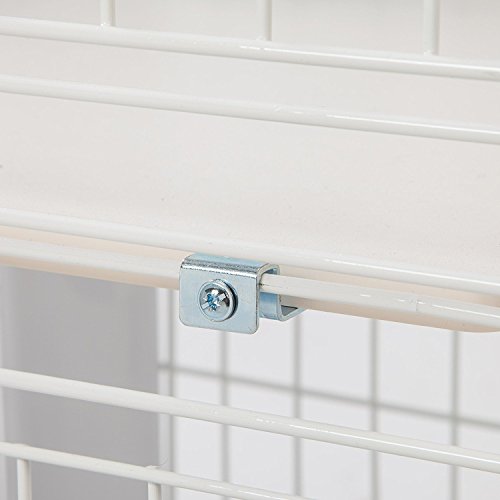 Iris CSC-1-3 - Jaula de Gato con 3 Estantes, Blanco, 91 x 50 x 170 cm