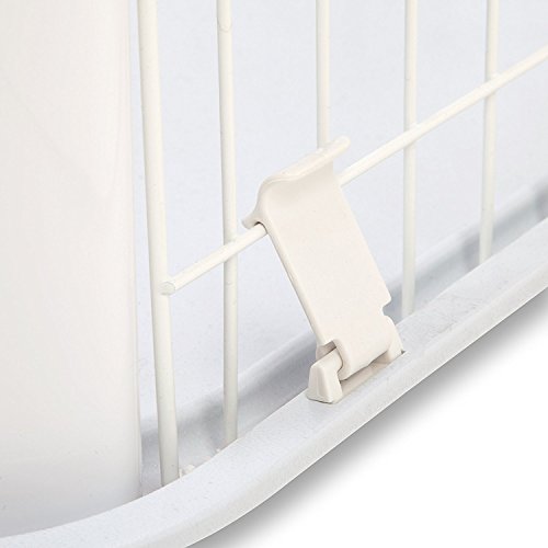 Iris CSC-1-3 - Jaula de Gato con 3 Estantes, Blanco, 91 x 50 x 170 cm