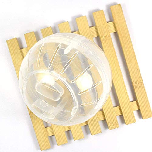 Juguetes para Mascotas, Juego Mascota Ejercicio roedores Jogging Ratones hámster de Juguete de plástico pequeña Bola Jerbo Rata (Size : None)