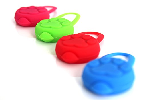 LED colgante luminoso de silicona Collar de perro LED cuello luminoso en color de verde por el PRECORN marca