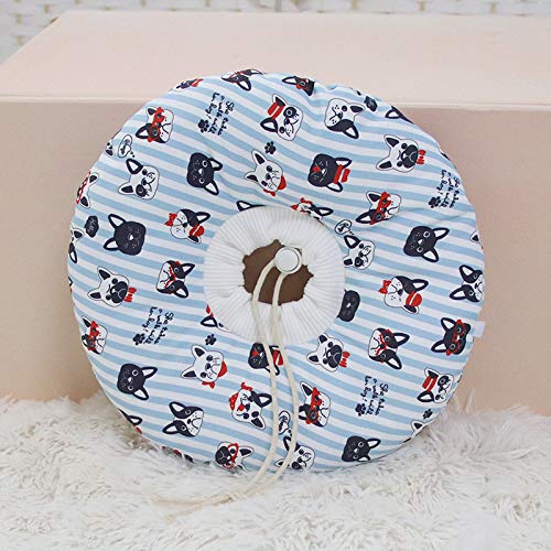 MYYXGS Collar de protección para Perros Collar Impermeable para Mascotas Elizabeth Collar de Esponja Suave Collar Anti-lamida Collar Anti-mordida Collar de protección para Perros
