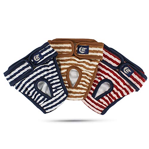 MYYXGS Pantalones FisiolóGicos para Perros Pantalones De Seguridad contra El Acoso para Perros Pantalones FisiolóGicos A Rayas para Mascotas Suministros para Mascotas contra El Acoso