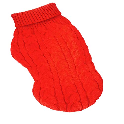 nobrand Ropa cálida para Animales de compañía, Color Liso, para Tejer, Productos para Animales de compañía, pequeño y Grande, para Tejer