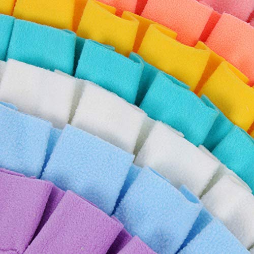 PETAMANIM Alfombra de Actividades para Mascotas,Snuffle Mat para Perros,tapete de Entrenamiento,para Mascotas Pequeños y Grandes (60 * 80cm)