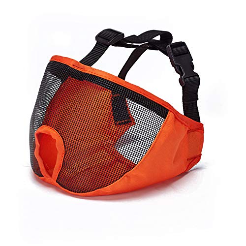 PETCUTE Bozal para Perro Bozal Corto para Perro Bozal antimordeduras Hocico Corto para Perro