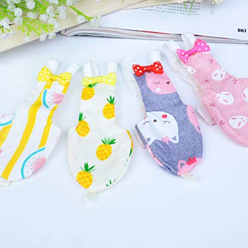 POPETPOP Paquete de 2 Trajes de Vuelo de Loro de pañal para pájaros: pañales de Loros Lavables y Transpirables Trajes de Vuelo de pájaros Suaves