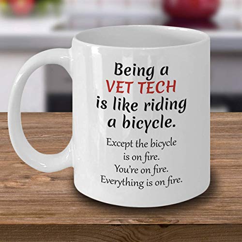 Regalo veterinario Vet Tech Student Vet Technician Regalo veterinario Tech para Vet Tech Vet Tech Cup Taza veterinaria Vet Student