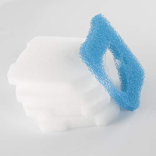 Sin Marca Estera de filtro Esponja de filtrado gruesa y fina de reemplazo para Professional Pro 3 250, 250T, 350, 350T, 600/ Ultra G Pro 3 Filter 2071,2073,2075 y Eheim Pro 3e 350/2074 (5 piezas por 1 estera)