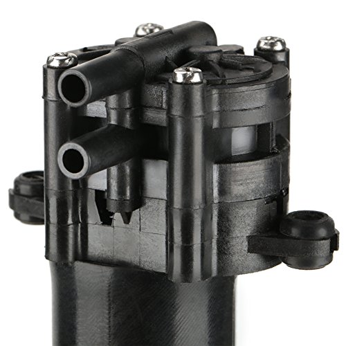 TOPINCN Bomba de Agua para Engranajes ZC-A250 DC24V Herramienta Ultra-Silenciosa Impermeable Mini Autocebante Plástico Resistente a Corrosión para Acuarios Hidropónicos Fuentes Estanques Acuarios