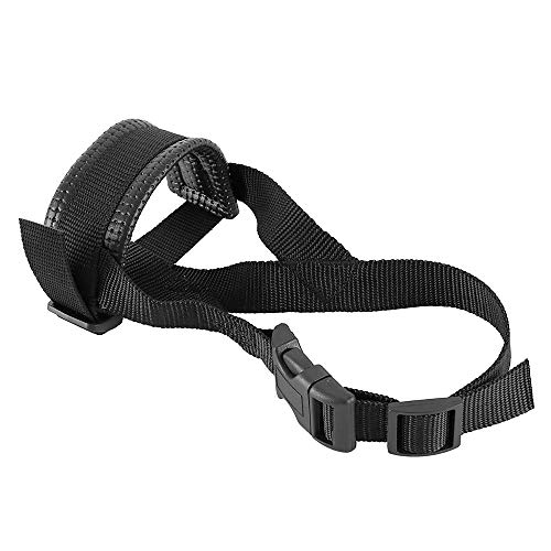 Trixie - Bozal Lazo Nylon de Entrenamiento para perro (XXL) (Negro)
