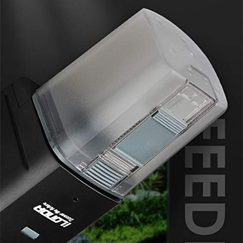 WE-WHLL Alimentador automático inalámbrico para Peces Acuario Tanque Temporizador Dispensadores Inteligentes de Alimentos para Peces