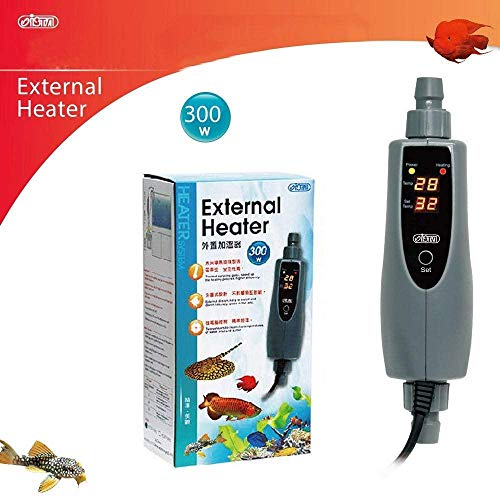 YAYY 1 Pieza ISTA 500W Acuario Calentador Externo Tanque de Peces Calentador Pantalla de Cristal líquido Suministros para acuarios-150W(Upgrade)