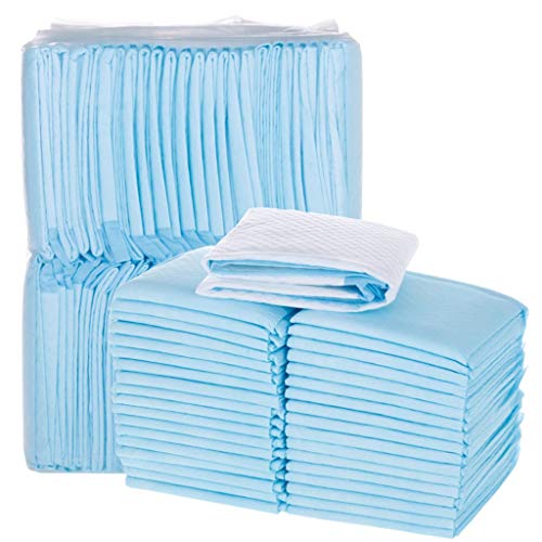 YYH Multicapa Mascotas de formación del pañal Pad Perro pañal desechable absorbible Interior del Orinal de Seguridad de los Perritos de la Ropa Interior de orina en Seco (Color : 45 * 60cm-50 Count)