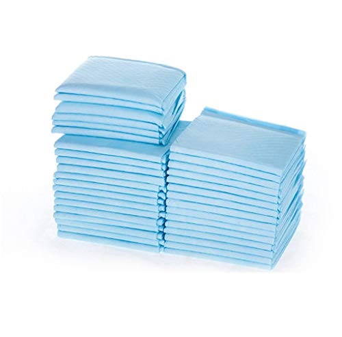 YYH Multicapa Mascotas de formación del pañal Pad Perro pañal desechable absorbible Interior del Orinal de Seguridad de los Perritos de la Ropa Interior de orina en Seco (Color : 45 * 60cm-50 Count)