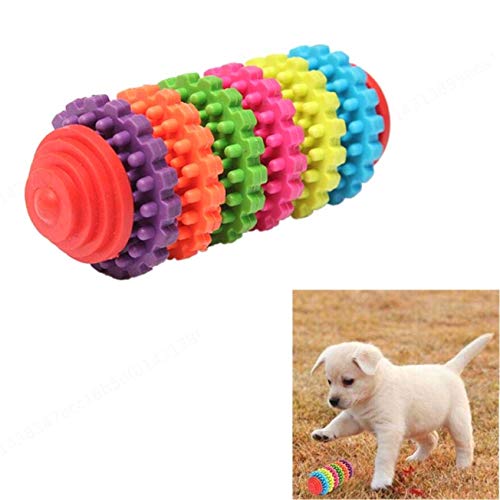 ZXYAN Caucho Mascota Perro Cachorro Dentición Dental Dientes sanos Gomas Juguete masticable Juguete para Mascotas