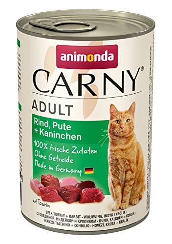 Animonda Carny Adult, Comida para Gatos, 12 x 400g