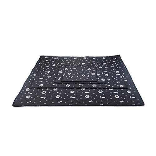 AOOCEEH Manta Refrigerante para Perros Manta Fria Perros Manta Refrigerante Perro Manta Refrigerante Perro Grande Manta Fria para Perros Mantas Frias para Perros Manta Fria Gatos Black,XL