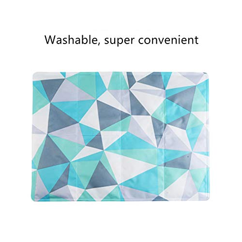 JZTRADE Manta Fria para Perros Manta Refrigerante Perro Perro Estera Fresca Mascota de Mat Gato de Mat Pet Mat Gato Mat Caja Mat 1,m