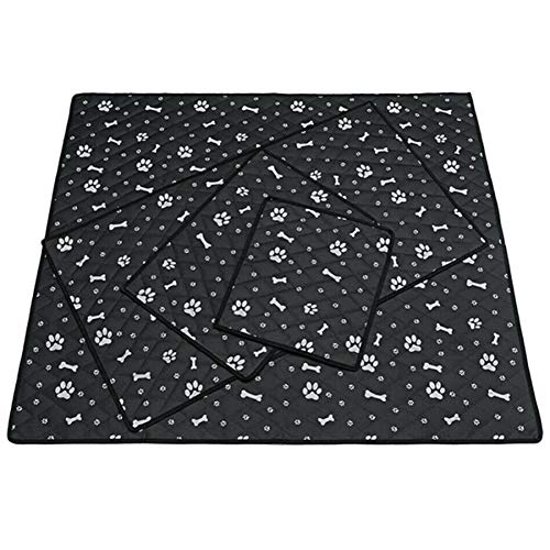 Manta Fria Manta Refrigerante Perro Genial Perro Perro de formación Gato de Mat Almohadilla de refrigeración para Perros De Perro Pet Mat Black,m