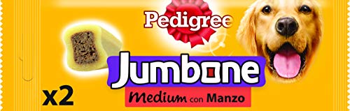 PEDIGREE Pack de 2 Huesos Jumbone para Perros 203 g - Pack de 12