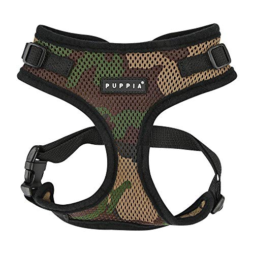 PUPPIA ritefit arnés, pequeño, Camuflaje