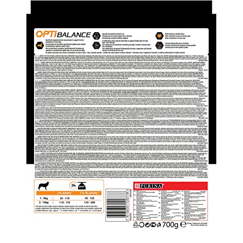 Purina ProPlan Small Balance pienso para Perro Adulto Pollo 8 x 700 g