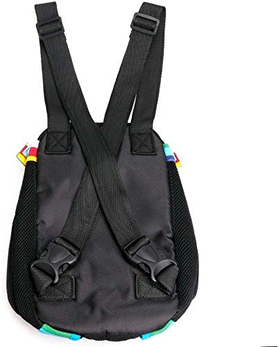 SEESEE.U Mochila para Transportistas De Mascotas, Bolso De Viaje Ajustable para Mascotas, Portador De Perros, Bolsa De Viaje, Patas, Fácil De Usar para Viajar, IR De Excursión, Acampar,B,S