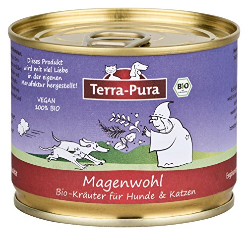 Terra Pura estómago Wohl Hierbas Mezcla para Perros y Gatos estómago Intestino