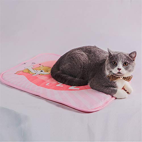 Yagoal Manta Refrigerante Perro Manta Fria Conejo de Mat Genial Cama del Perro Almohada de refrigeración para Perros Alfombrilla Fresca para Perro 3,l