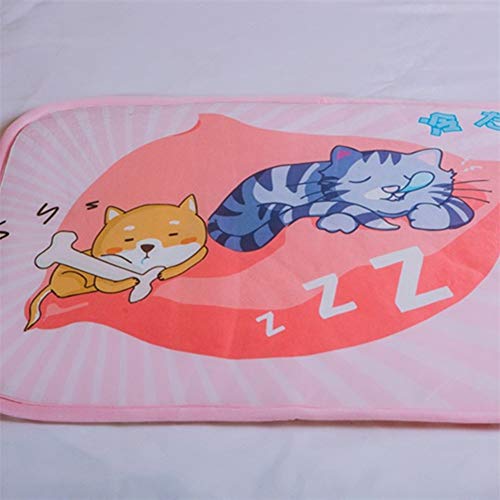 Yagoal Manta Refrigerante Perro Manta Fria Conejo de Mat Genial Cama del Perro Almohada de refrigeración para Perros Alfombrilla Fresca para Perro 3,l