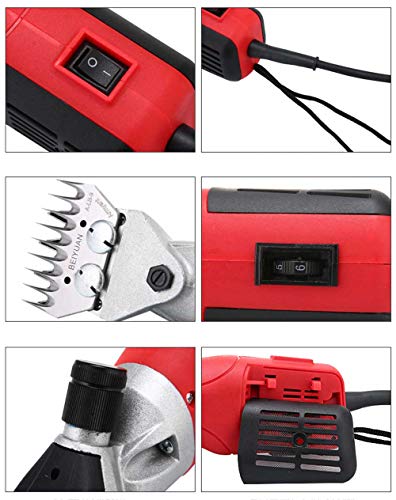 FHGJ Máquina para Esquilado De Ovejas Esquiladora Esquiladora Ovejas Profesional Eléctrica