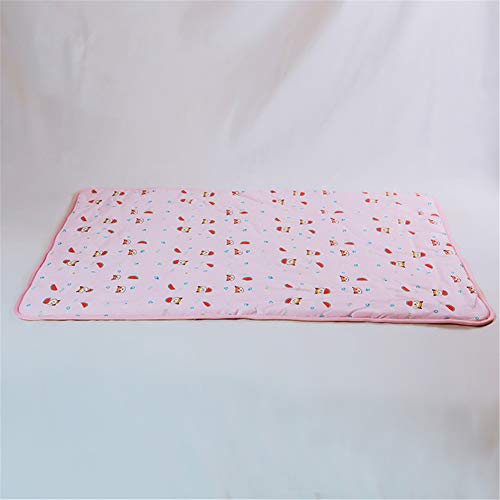 LSTC Alfombrilla Refrigeracion Animales Alfombra Refrescante Perro De Perro Caja Mat Perro de refrigeración Conejo de Mat Almohadillas de Entrenamiento 1,m