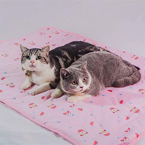 LSTC Alfombrilla Refrigeracion Animales Alfombra Refrescante Perro De Perro Caja Mat Perro de refrigeración Conejo de Mat Almohadillas de Entrenamiento 1,m