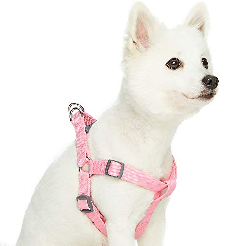 Umi. Essential Classic - Arnés para perros S, contorno del pecho 42-54 cm, arneses ajustables para perros (rosa)