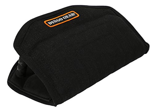 Dingo Gear Gizmo Cuña para Entrenamiento de Perros, Universal, 3 Asas, nailcot, Color Negro S00518