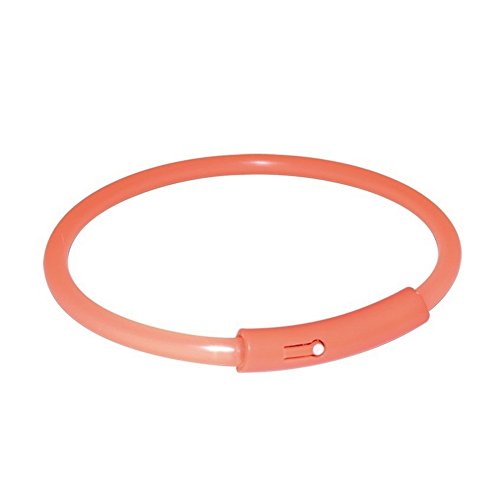 Trixie 13390 Banda Luminosa, XS, 25 cm, Naranja
