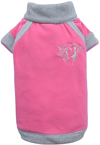 Doggy Dolly w059 Forro Polar Perros Chaqueta Tiger, Color Rosa