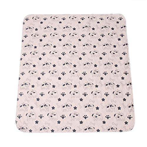 Alfombrilla de entrenamiento para mascotas, 3 tamaños, reutilizable, impermeable, cachorro, perro, gato, pis, almohadilla de cama, alfombra, orina, alfombrilla de entrenamiento para mascotas(80*90cm)