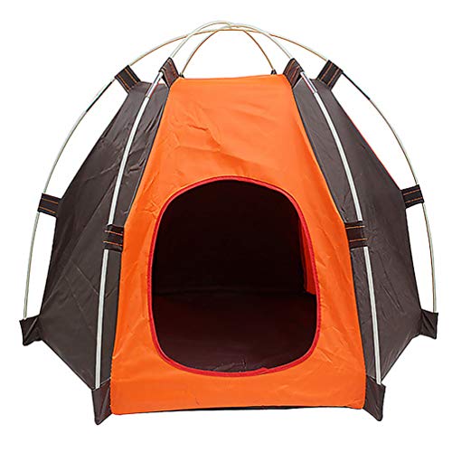 BESPORTBLE Tienda de Campaña para Mascotas Al Aire Libre para Perros Cachorro Gato Protector Solar Portátil Y Casa de Juegos para Gatos a Prueba de Agua para Exteriores