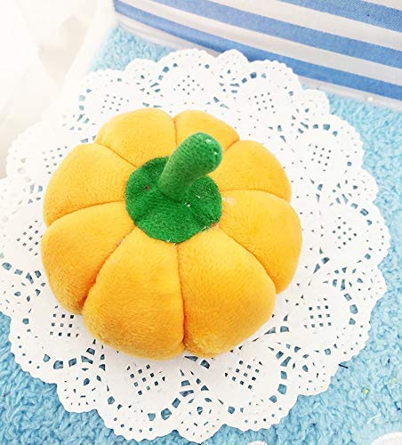 danyangshop Juguete De Peluche 1Pc Nueva Forma De Calabaza Juguete para Perro Lovely Dog Puppy Chew Squeaker Plush Sound Toy Soft Puppy Chew Toy Limpieza De Dientes Suministro